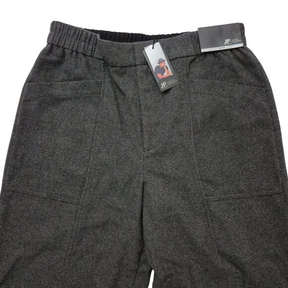 J Ferrar Jason Bolden Gray Back-Elastic Pants, Mens Size M - NWT - Picture 2 of 9